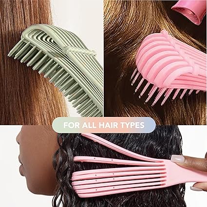 CURLING HAIR BRUSH ADJUSTABLE - Win Bachat
