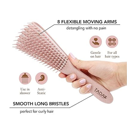 CURLING HAIR BRUSH ADJUSTABLE - Win Bachat