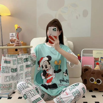 CUTE GIRLS 3 PCS NIGHTWEAR (THAILAND) - MALAI COTTON - Win Bachat