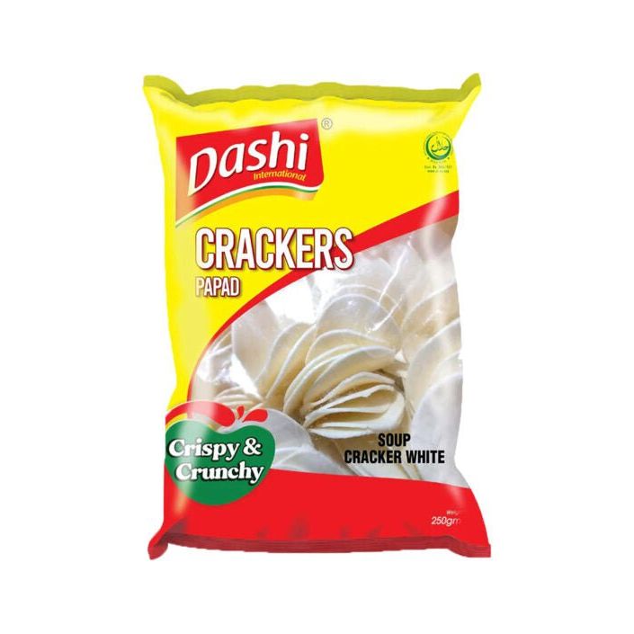 DASHI CRACKERS WHITE - 250 GM - Win Bachat