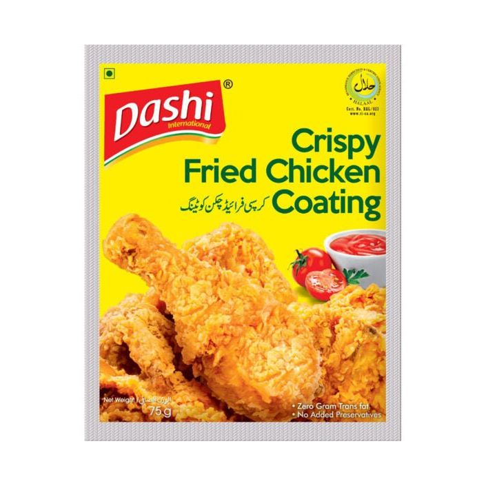 DASHI CRISPY FRIED CHICKEN COATING - 75 GM - Win Bachat