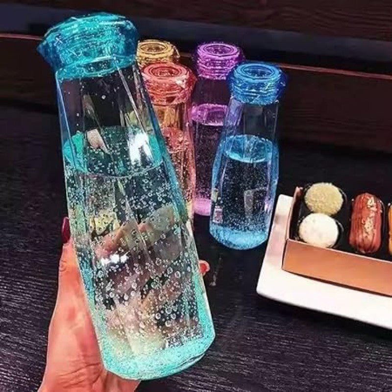 Diamond Water Bottle 420ml Transparent - Win Bachat