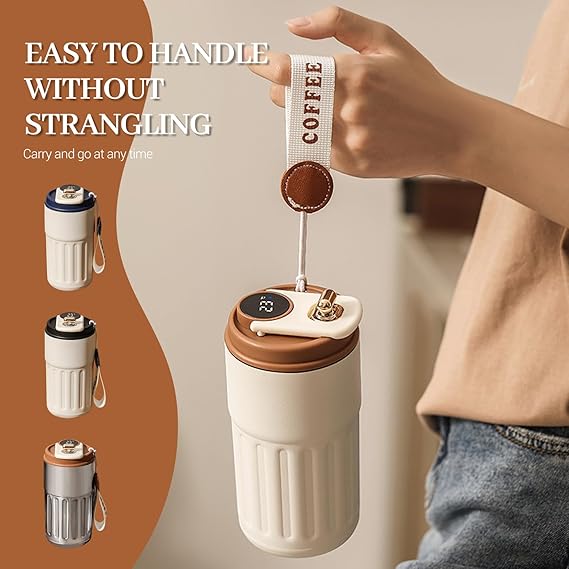 Digital Temperature Coffee Mug - Win Bachat