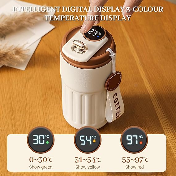 Digital Temperature Coffee Mug - Win Bachat