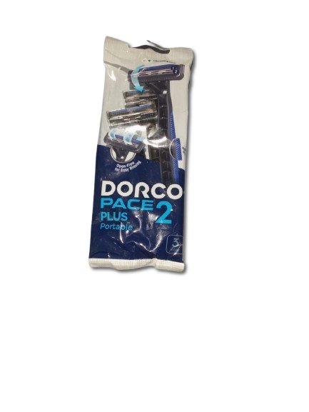 Dorco Razor Pace 2 - 3Pc Pouch - Win Bachat