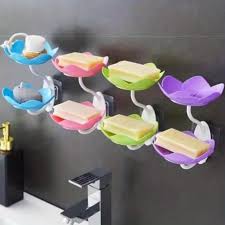 DOUBLE LAYER FLOWER SOAP HOLDER - Win Bachat