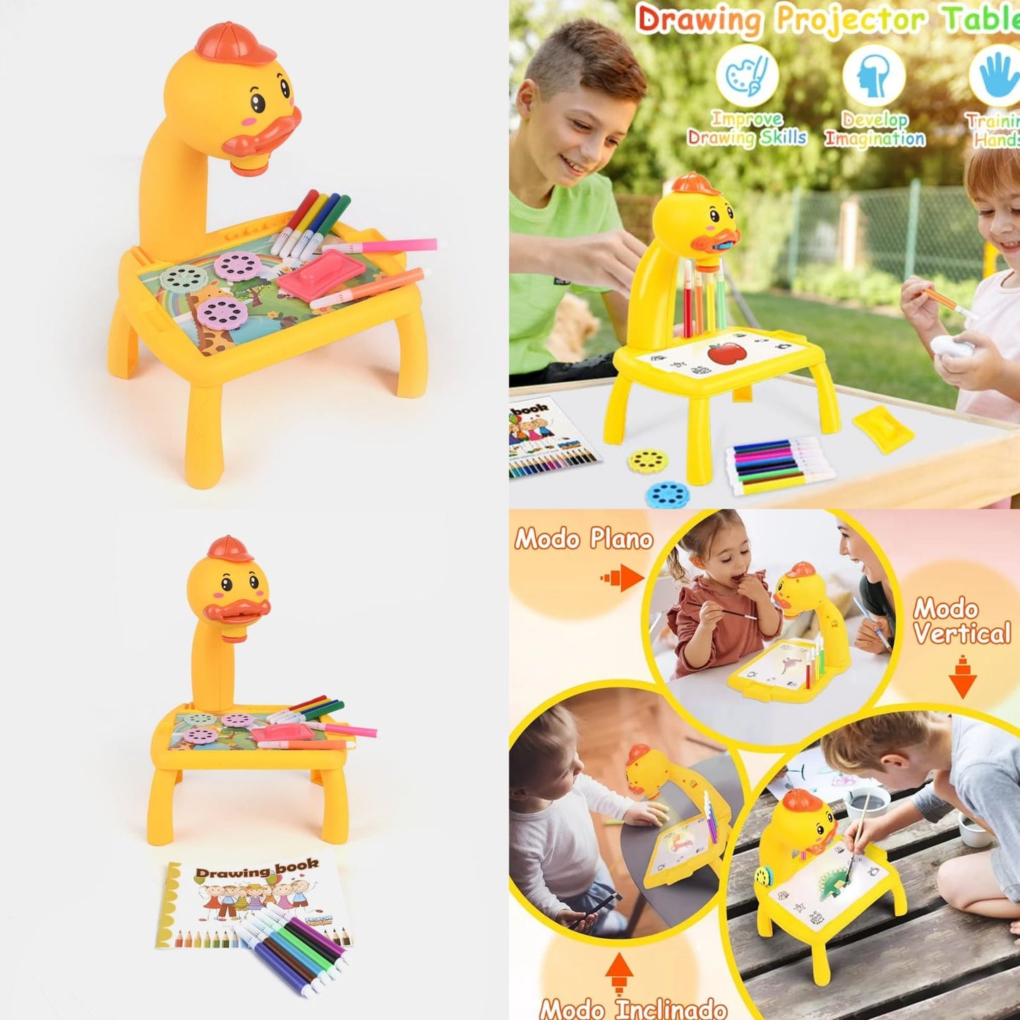 DUCK PROJECTOR DRAWING TABLE BOARD FOR KIDS - Win Bachat