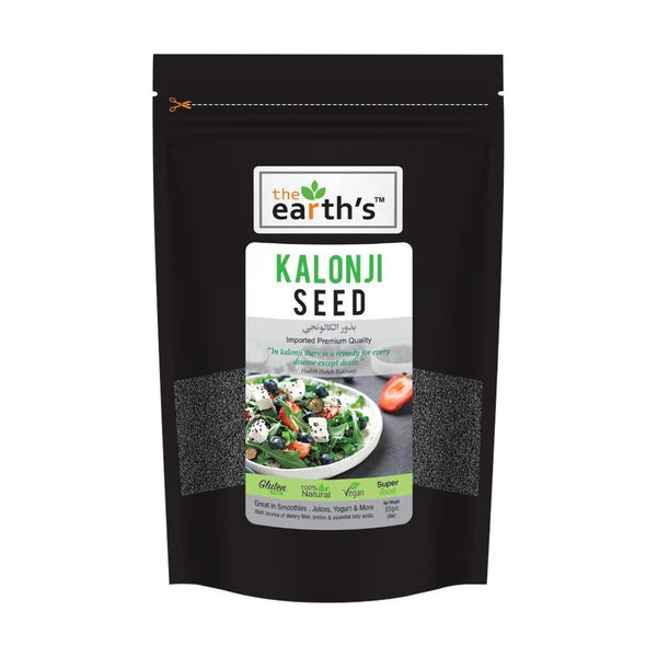 Earth's Kalonji Seeds 85gm Pouch - Win Bachat