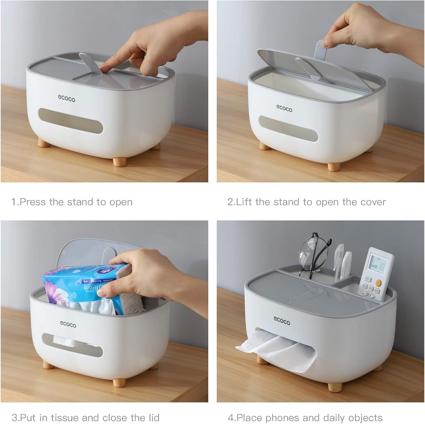 ECOCO TISSUE BOX - Win Bachat