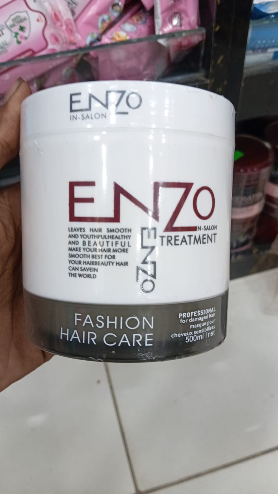 Enzo Fashion Hair Care Treatment - Large - Win Bachat