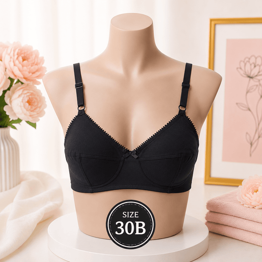 Everyday Comfort Cotton Bra - 30B - Win Bachat