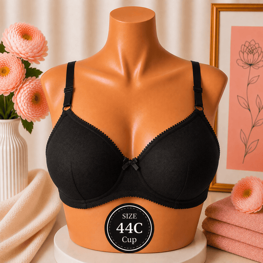 Everyday Comfort Cotton Bra - (44C Cup) - Win Bachat
