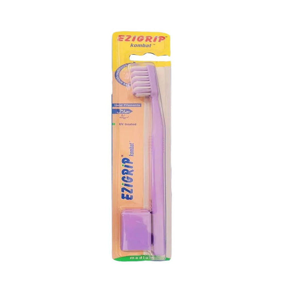 Ezigrip Defence Tooth Brush - Medium - Win Bachat