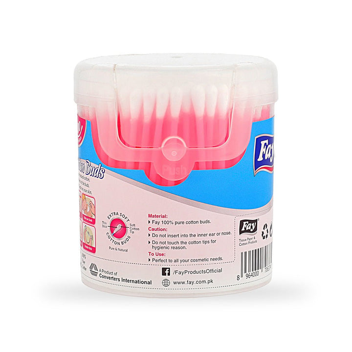 Fay Cotton Buds - 200'S (Pink) - Win Bachat