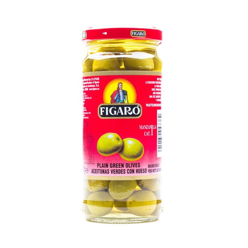 Figaro Plain Green Olives - Win Bachat