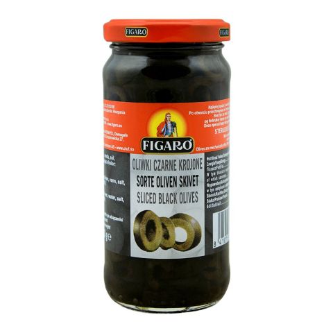 Figaro Sliced Black Olives - Win Bachat