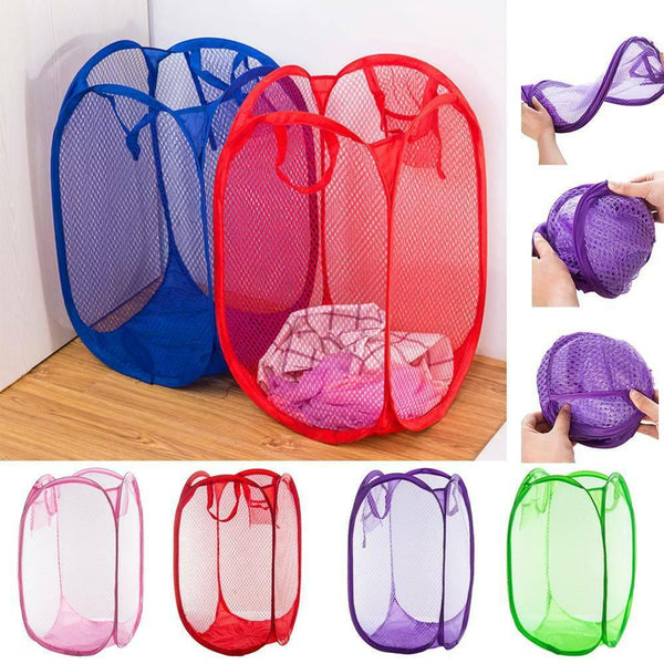 Folding Laundry Net Basket - Win Bachat