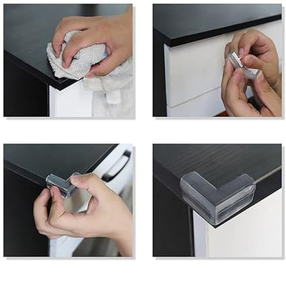 FURNITURE CORNER PROTETOR (PACK OF 4) - Win Bachat