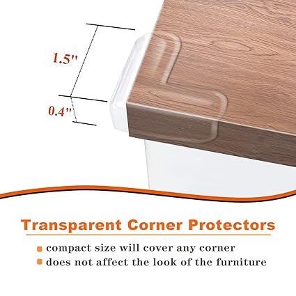 FURNITURE CORNER PROTETOR (PACK OF 4) - Win Bachat