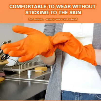 Gardening Rubber Gloves – Durable Protective Hand Gloves - Win Bachat