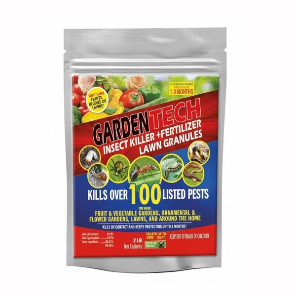 GardenTech Insect Killer + Fertilizer Lawn Granules 2 LB - Win Bachat