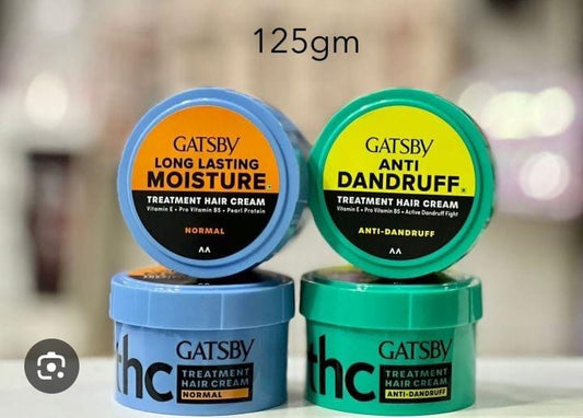 Gatsby Treatment Hair Cream 125g - Blue - Win Bachat