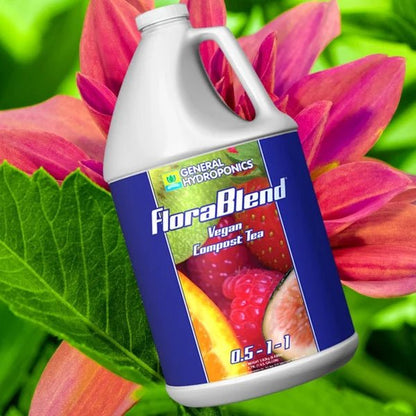 General Hydroponics FloraBlend Vegan Plant Booster 0.5-1-1 – 1 Gallon - Win Bachat