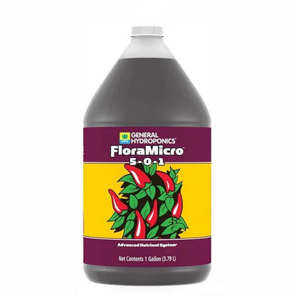 General Hydroponics FloraMicro 5-0-1 – 1 Gallon (3.79 L) - Win Bachat