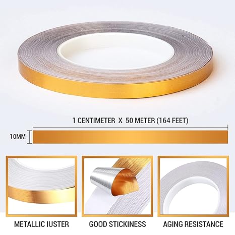 Golden decoration tape - Win Bachat