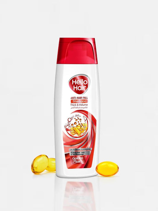 GOLDEN PEARL HELLO HAIR SHAMPOO - 180ml (Anti Hair Fall) - Win Bachat