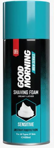 GOOD MORNING SHAVING FOAM SENSITIVE - 400ML - Win Bachat