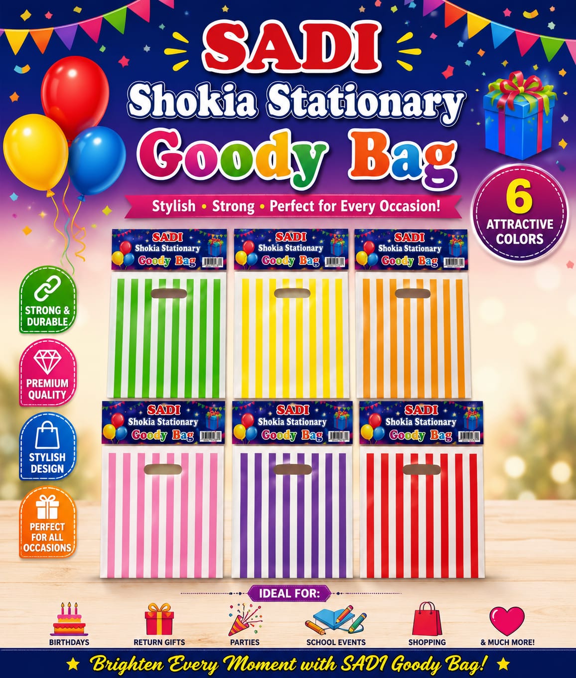 Goody Bag 10 Pcs - Win Bachat