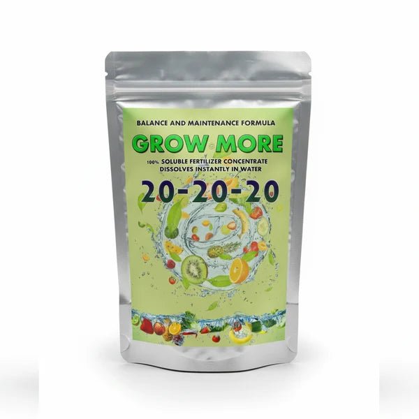 Grow More NPK 20-20-20 Water-Soluble Fertilizer 500g - Win Bachat