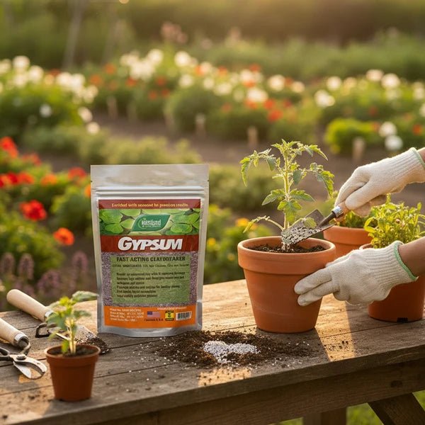 Gypsum Fertilizer 500g – Calcium & Sulphur Soil Conditioner - Win Bachat