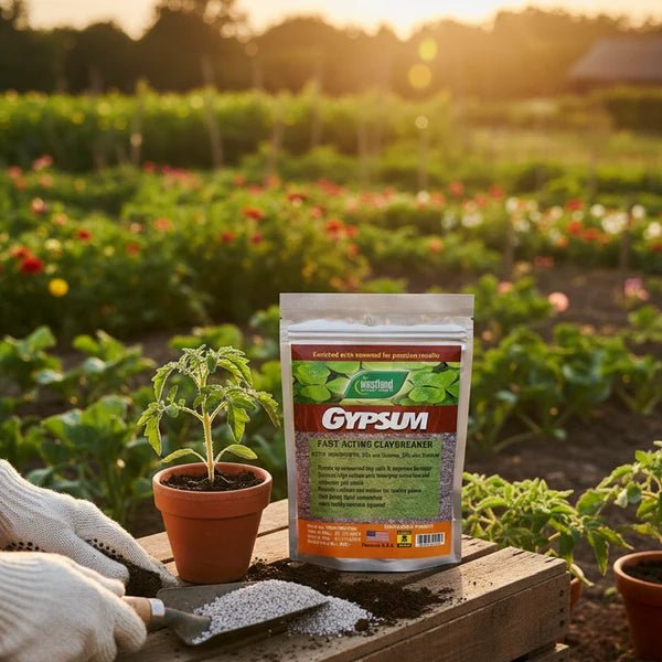 Gypsum Fertilizer 500g – Calcium & Sulphur Soil Conditioner - Win Bachat