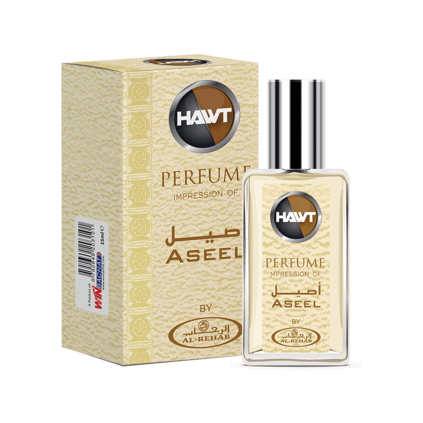 Hawt Perfume Aseel – 15 ml - Win Bachat