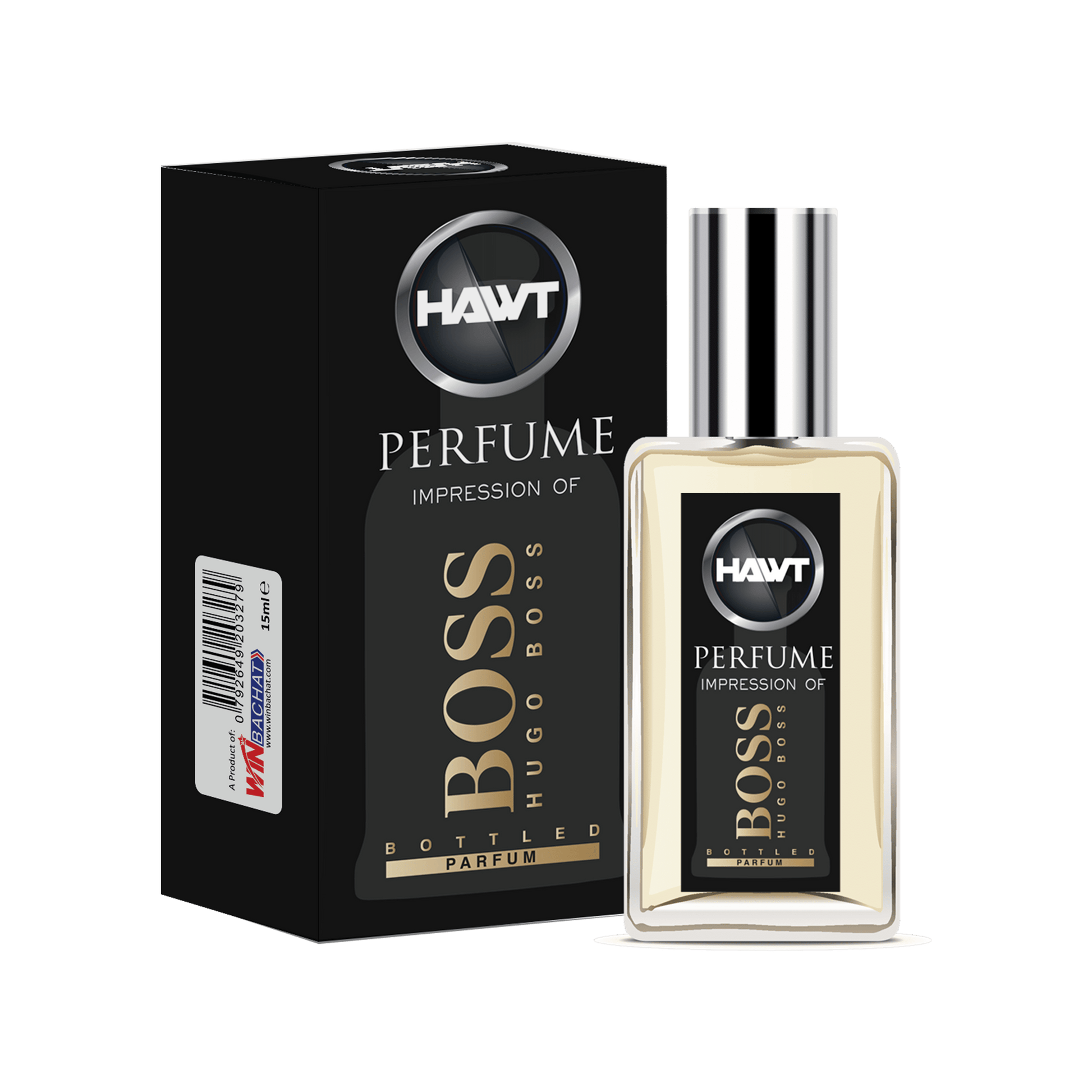 Hawt Perfume Hugo Boss – 15 ml - Win Bachat