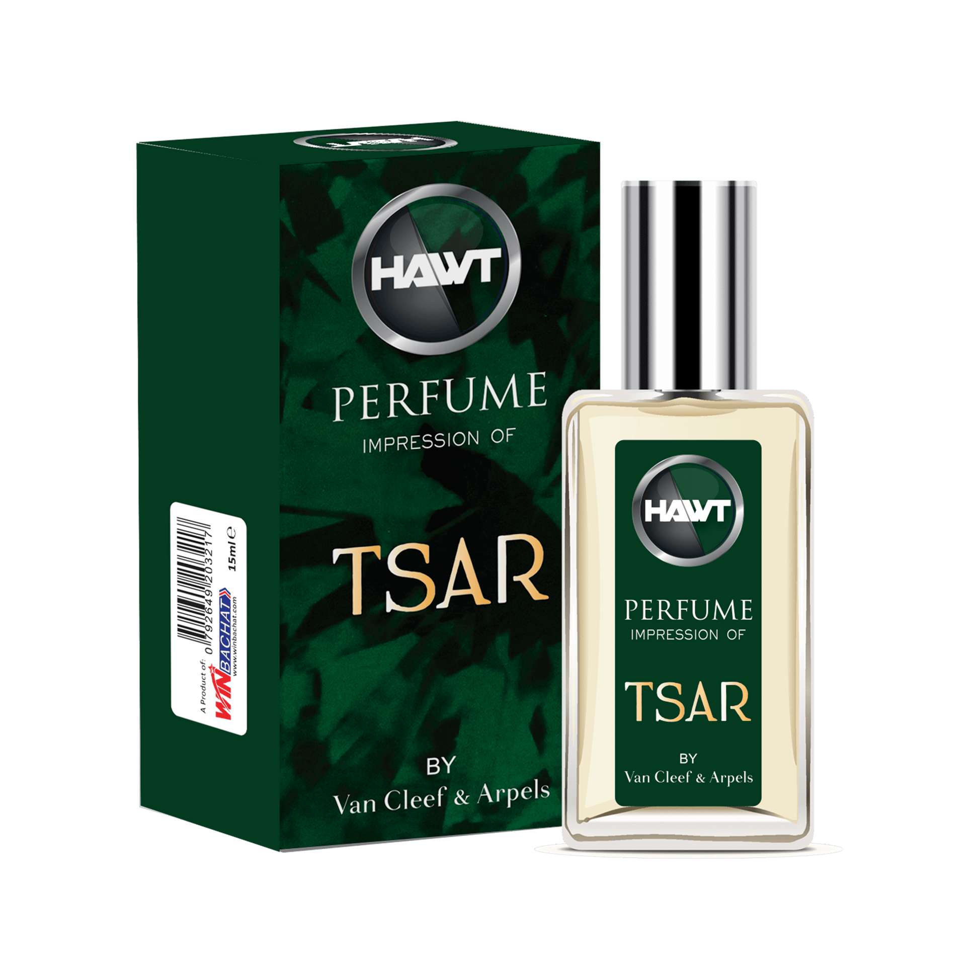 Hawt Perfume Tsar – 15 ml - Win Bachat