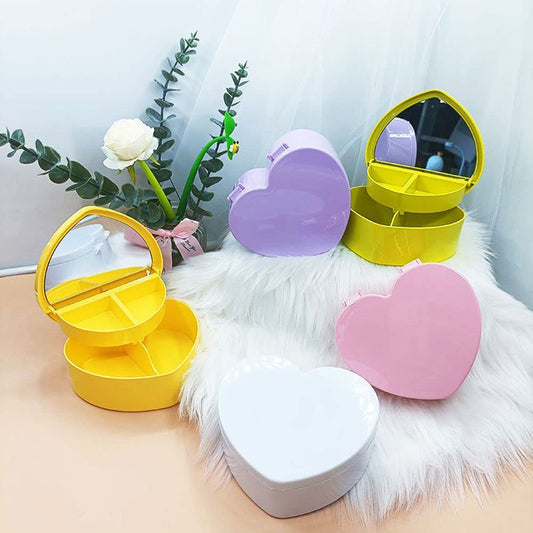 Heart Shape Jewellery Box - Win Bachat