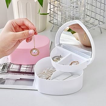Heart Shape Jewellery Box - Win Bachat