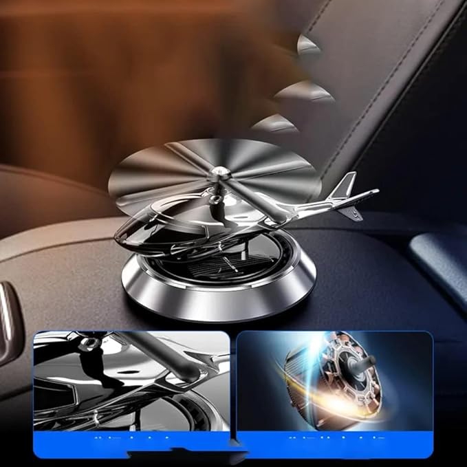 Helicopter Solar Air Freshener - Win Bachat