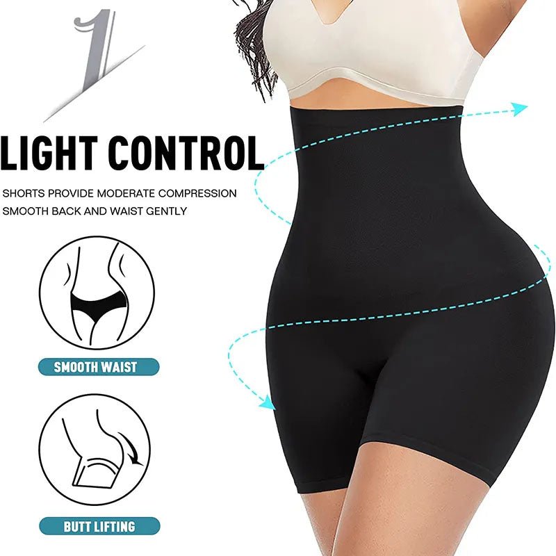High Waist Seamless Body Shaper Shorts - Win Bachat