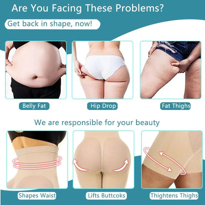 High Waist Seamless Body Shaper Shorts - Win Bachat