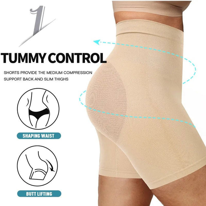 High Waist Seamless Body Shaper Shorts - Win Bachat