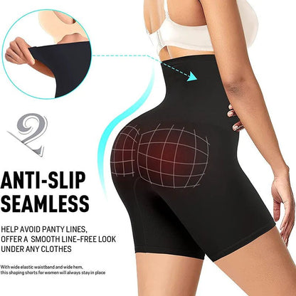 High Waist Seamless Body Shaper Shorts - Win Bachat