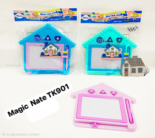 House-Shaped Magnetic Drawing & Writing Board for Kids - Win Bachat