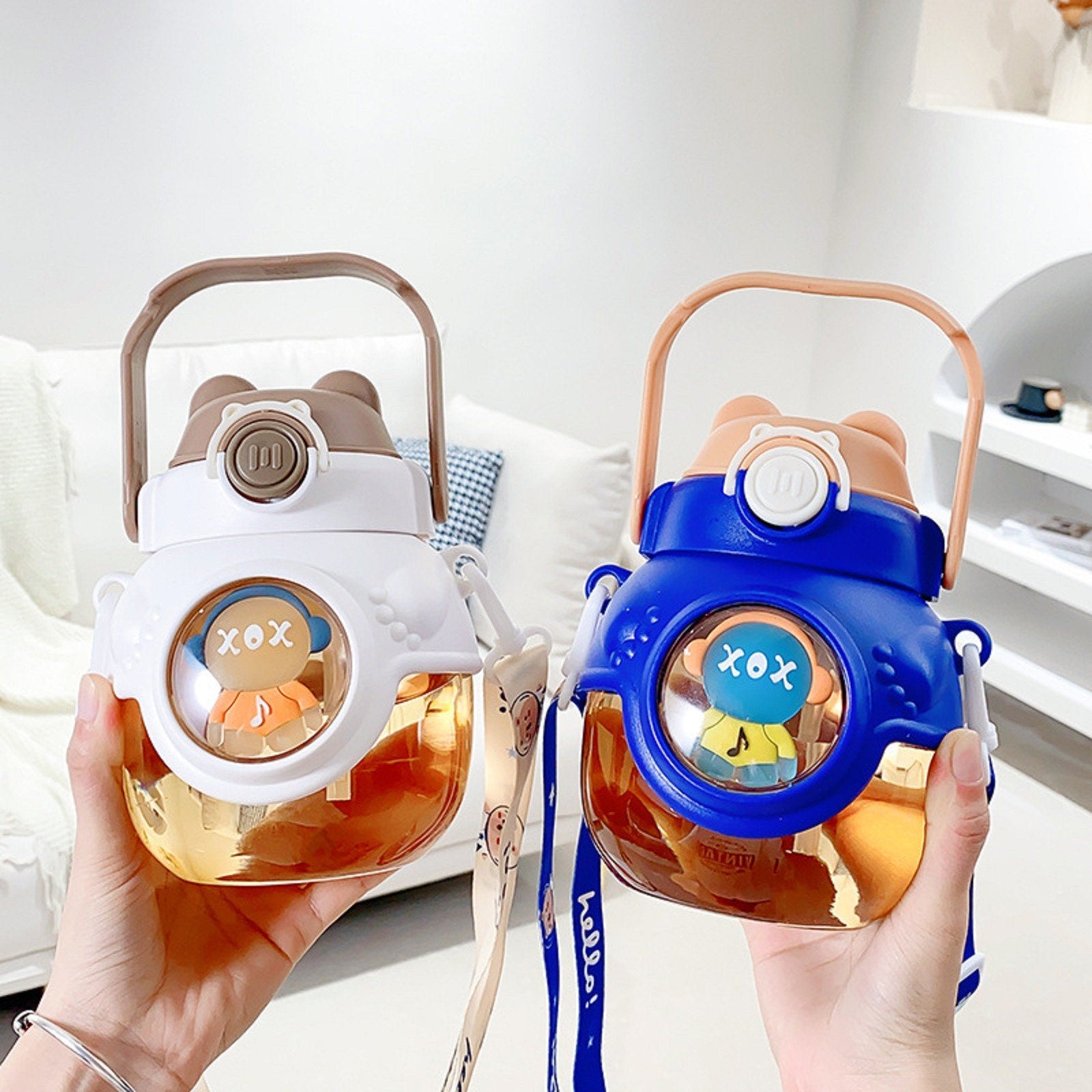 Hug Bear Plastic Water bottle - Win Bachat
