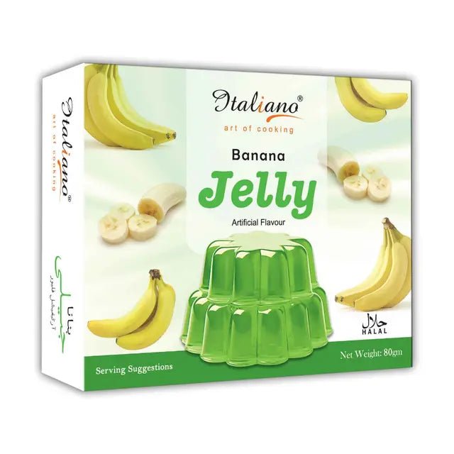Italiano Banana Jelly 80g - Win Bachat