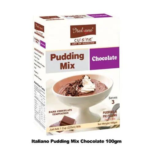 Italiano Chocolate Pudding Mix 100g - Win Bachat