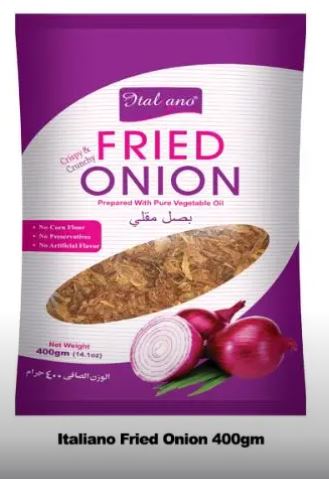 Italiano Fried Onion 400g - Win Bachat